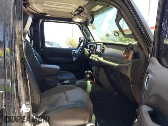 2022 Jeep Gladiator Mojave with VIN 1C6JJTEGXNL177175, listed as a IAAI auction lot 42652508 with Not provided miles and . Bid and sale history available at DreamBid. Image 5.