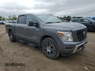 2021 Nissan Titan Pro-4X с VIN 1N6AA1ED7MN521824, выставлен на аукционе Copart как лот 57469005 с пробегом 19 777 миль миль и Списание • Salvage title. История ставок и продаж доступна на DreamBid. Изображение 4.