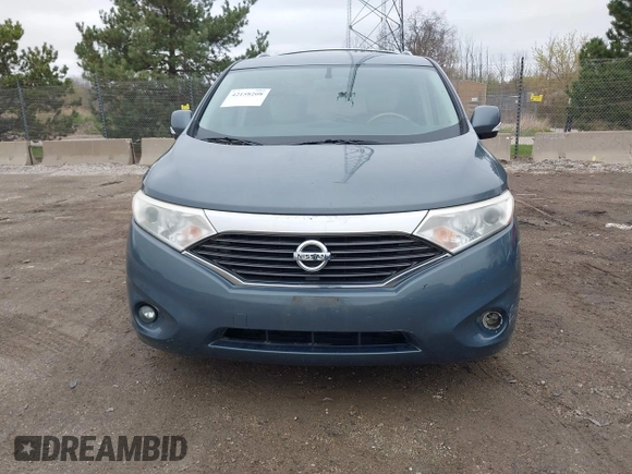 2012 Nissan Quest LE z VIN JN8AE2KP6C9030152, wystawiony jako IAAI lot #42158208 z przebiegiem 238 706 mil mil oraz . Historia ofert i sprzedaży dostępna na DreamBid. Obrazek 6.