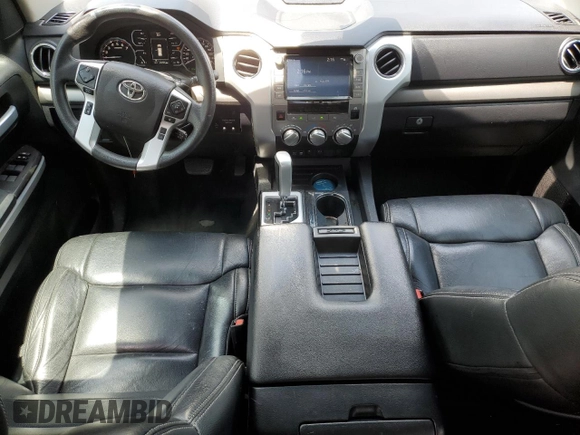 2021 Toyota Tundra SR with VIN 5TFRY5F10MX299595, listed as a Copart auction lot 58428885 with 43,707 mi miles and Salvage title. Bid and sale history available at DreamBid. Image 8.