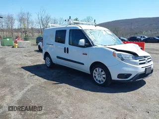 2016 Ram ProMaster City Cargo Tradesman SLT with VIN ZFBERFBT4G6C56452, listed as a IAAI auction lot 41932330 with 215,260 mi miles and . Bid and sale history available at DreamBid. Image 1.