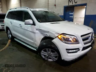 2016 Mercedes-Benz GL with VIN 4JGDF6EE2GA664436, listed as a Copart auction lot 83643594 with 135,316 mi miles and Clean Title. Bid and sale history available at carsss.com. Image 4.