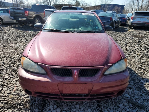 2004 Pontiac Grand Am SE1 with VIN 1G2NF52E24M655077, listed as a Copart auction lot 46259385 with 104,096 mi miles and Salvage Title. Bid and sale history available at carsss.com. Image 5.