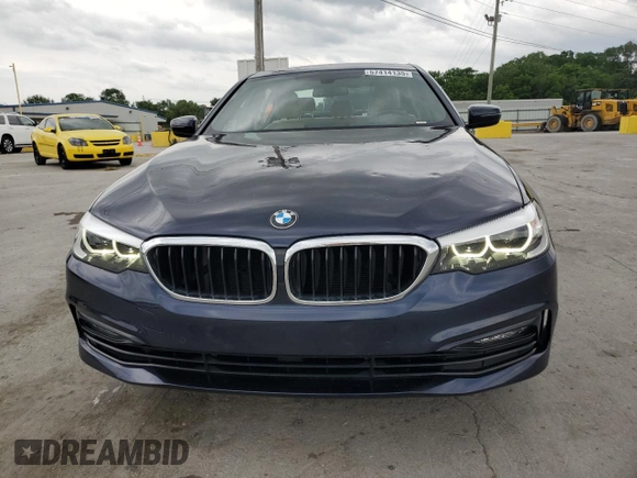 2017 BMW 5 Series 530i with VIN WBAJA5C37HG897385, listed as a Copart auction lot 57414135 with 65,221 mi miles and Salvage title. Bid and sale history available at DreamBid. Image 5.
