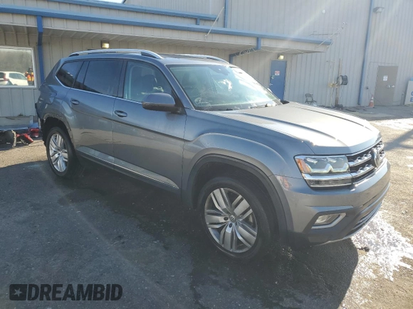 2019 Volkswagen Atlas SEL with VIN 1V2ER2CA7KC525648, listed as a Copart auction lot 87661715 with 72,263 mi miles and Salvage title. Bid and sale history available at DreamBid. Image 4.