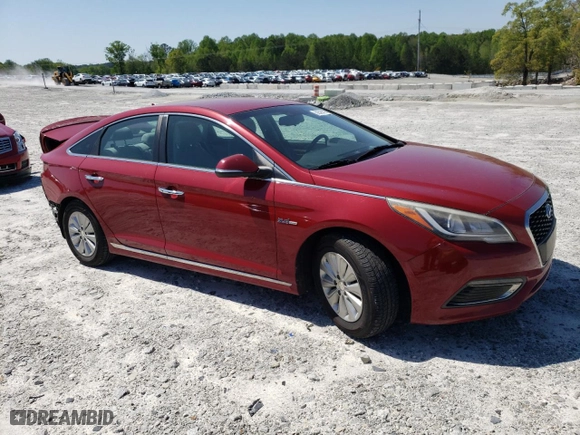 2016 Hyundai Sonata Hybrid SE with VIN KMHE24L14GA016987, listed as a Copart auction lot 52593115 with 143,071 mi miles and Salvage Title. Bid and sale history available at carsss.com. Image 4.