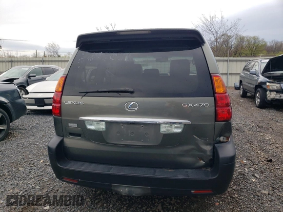 2006 Lexus GX 470 with VIN JTJBT20X360116162, listed as a Copart auction lot 52923315 with 111,786 mi miles and Clean Title. Bid and sale history available at carsss.com. Image 6.