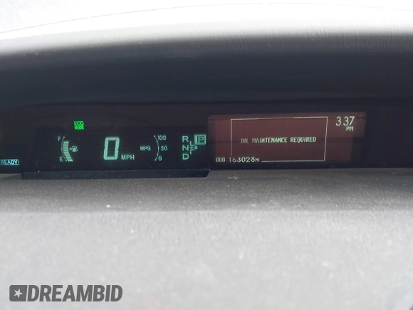 2011 Toyota Prius I with VIN JTDKN3DU0B1440435, listed as a IAAI auction lot 41823491 with 163,028 mi miles. Bid and sale history available at carsss.com. Image 7.