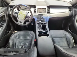2015 Ford Taurus SHO with VIN 1FAHP2KTXFG130133, listed as a Copart auction lot 60019955 with 92,527 mi miles and Salvage title. Bid and sale history available at DreamBid. Image 8.
