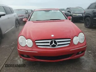 2008 Mercedes-Benz CLK-Class 3.5L with VIN WDBTJ56H38F234192, listed as a Copart auction lot 75845804 with 0 mi miles and Salvage Title. Bid and sale history available at carsss.com. Image 5.
