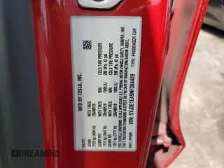 2022 Tesla Model 3 z VIN 5YJ3E1EA9NF304409, wystawiony jako Copart lot #58600755 z przebiegiem Nie podano mil oraz Szkoda całkowita • Salvage title. Historia ofert i sprzedaży dostępna na DreamBid. Obrazek 12.