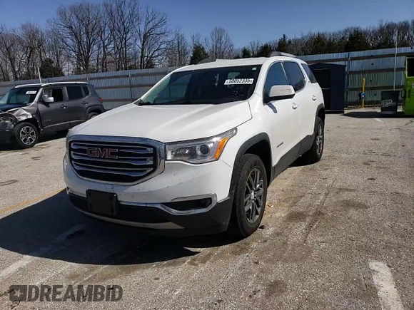 2019 GMC Acadia SLT with VIN 1GKKNMLS0KZ264305, listed as a Copart auction lot 50052335 with 110,927 mi miles and Salvage Title. Bid and sale history available at carsss.com. Image 12.