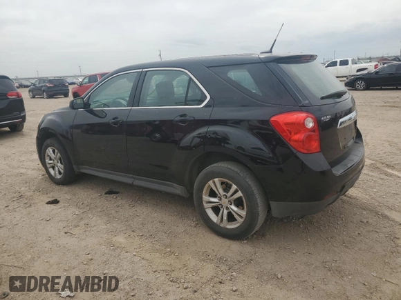 2013 Chevrolet Equinox LS with VIN 2GNALBEK4D6142471, listed as a Copart auction lot 53695325 with 129,233 mi miles and Clean Title. Bid and sale history available at carsss.com. Image 2.