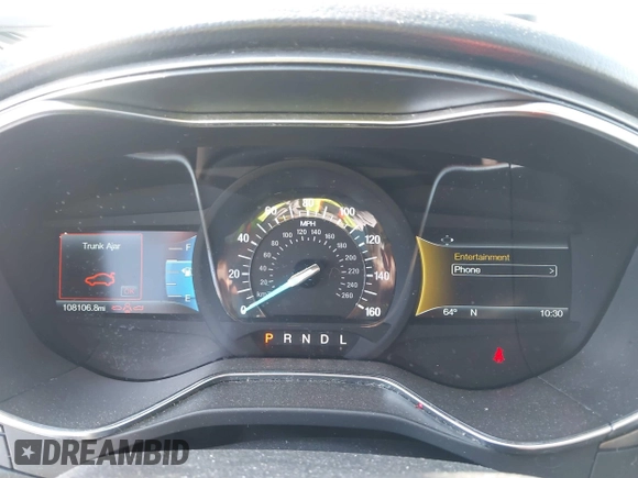 2017 Ford Fusion SE z VIN 3FA6P0H79HR412250, wystawiony jako IAAI lot #41984265 z przebiegiem 108 106 mil mil oraz . Historia ofert i sprzedaży dostępna na DreamBid. Obrazek 7.