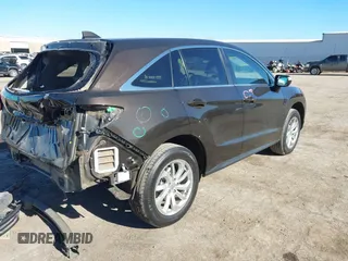 2017 Acura RDX w/Technology Pkg with VIN 5J8TB3H5XHL001791, listed as a IAAI auction lot 41332900 with 120,808 mi miles. Bid and sale history available at carsss.com. Image 4.