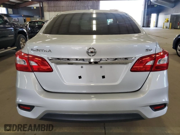 2019 Nissan Sentra SV with VIN 3N1AB7AP0KY448558, listed as a Copart auction lot 55517165 with 126,033 mi miles and Clean Title. Bid and sale history available at carsss.com. Image 6.