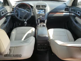 2018 Ford Explorer Platinum with VIN 1FM5K8HT8JGB32408, listed as a Copart auction lot 59819545 with 128,045 mi miles and Salvage title. Bid and sale history available at DreamBid. Image 8.