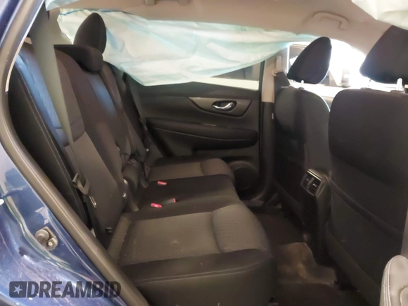 2017 Nissan Rogue SV with VIN JN8AT2MV1HW016234, listed as a IAAI auction lot 41730651 with 63,173 mi miles. Bid and sale history available at carsss.com. Image 8.