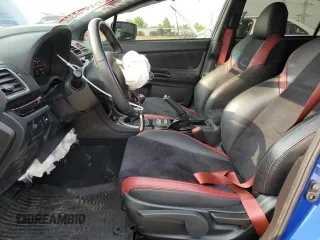 2021 Subaru WRX STI with VIN JF1VA2E62M9803301, listed as a Copart auction lot 59732125 with 24,943 mi miles and Salvage title. Bid and sale history available at DreamBid. Image 7.