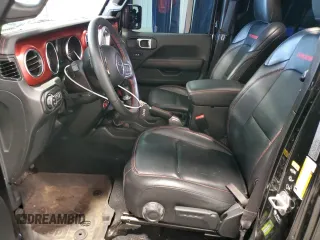 2022 Jeep Gladiator Rubicon with VIN 1C6JJTBGXNL169937, listed as a Copart auction lot 49626105 with 42,321 mi miles and Salvage title. Bid and sale history available at DreamBid. Image 7.