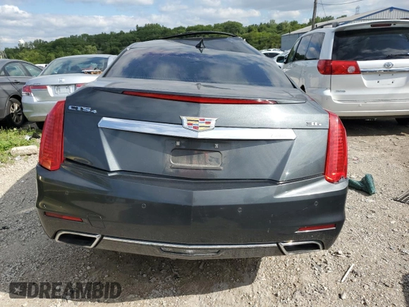 2016 Cadillac CTS Luxury Collection AWD with VIN 1G6AX5SS3G0121176, listed as a Copart auction lot 65710224 with Not Provided miles and Salvage Title. Bid and sale history available at DreamBid. Image 6.