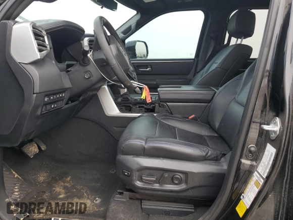 2023 Toyota Tundra 2WD Platinum with VIN 5TFNA5AB5PX026479, listed as a Copart auction lot 83395714 with 13,056 mi miles and Non Repairable. Bid and sale history available at carsss.com. Image 7.