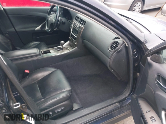 2009 Lexus IS with VIN JTHCK262495034890, listed as a IAAI auction lot 41778120 with 191,758 mi miles. Bid and sale history available at carsss.com. Image 5.