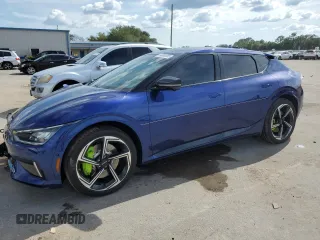 2023 Kia EV6 GT with VIN KNDC5DLE0P5124151, listed as a Copart auction lot 66882303 with 564 mi miles and Salvage Title. Bid and sale history available at carsss.com. Image 1.