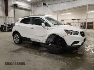 2019 Buick Encore Preferred with VIN KL4CJASB9KB935811, listed as a Copart auction lot 54166495 with 18,221 mi miles and Salvage Title. Bid and sale history available at carsss.com. Image 4.