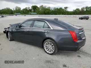 2017 Cadillac CTS Luxury RWD with VIN 1G6AR5SX9H0138300, listed as a Copart auction lot 54046495 with Not provided miles and Salvage title. Bid and sale history available at DreamBid. Image 2.