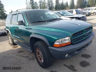 2003 Dodge Durango Sport with VIN 1D4HS38N03F593961, listed as a IAAI auction lot 41347470 with 161,987 mi miles. Bid and sale history available at carsss.com. Image 1.