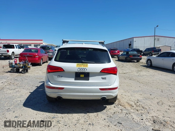 2015 Audi Q5 Premium Plus with VIN WA1LFAFP5FA121481, listed as a IAAI auction lot 41823011 with 69,380 mi miles. Bid and sale history available at carsss.com. Image 17.