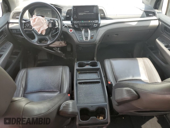 2019 Honda Odyssey EX-L z VIN 5FNRL6H75KB003287, wystawiony jako Copart lot #54917985 z przebiegiem 156 750 mil mil oraz Szkoda całkowita • Salvage title. Historia ofert i sprzedaży dostępna na DreamBid. Obrazek 8.
