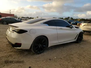 2020 Infiniti Q60 Red Sport 400 with VIN JN1FV7EL6LM460268, listed as a Copart auction lot 85434634 with 19,046 mi miles and Clean title. Bid and sale history available at DreamBid. Image 3.