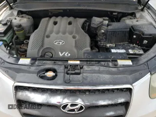 2007 Hyundai Santa Fe GLS with VIN 5NMSG73D17H082911, listed as a Copart auction lot 60974815 with 185,260 mi miles and Clean title. Bid and sale history available at DreamBid. Image 11.