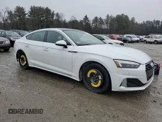 2020 Audi A5 Sportback Premium Plus with VIN WAUCNCF54LA001487, listed as a Copart auction lot 39459044 with 64,816 mi miles. Bid and sale history available at carsss.com. Image 4.