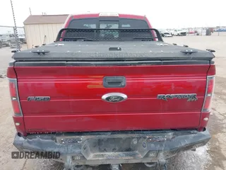 2014 Ford F-150 SVT Raptor with VIN 1FTFW1R61EFC00041, listed as a IAAI auction lot 41609376 with 119,325 mi miles and . Bid and sale history available at carsss.com. Image 16.