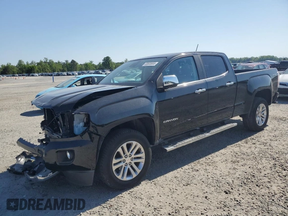 2015 GMC Canyon 4WD SLT with VIN 1GTG6CE32F1256905, listed as a Copart auction lot 53630855 with 79,281 mi miles and Salvage Title. Bid and sale history available at carsss.com. Image 1.
