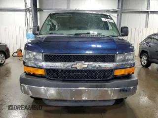 2011 Chevrolet Express Passenger 1LT with VIN 1GAZG1FGXB1118401, listed as a Copart auction lot 61633484 with 92,133 mi miles and Salvage title. Bid and sale history available at DreamBid. Image 5.