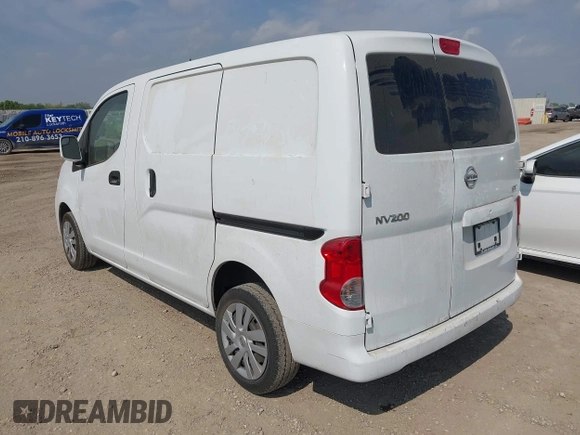 2020 Nissan NV200 Compact Cargo SV with VIN 3N6CM0KN6LK694679, listed as a IAAI auction lot 42060243 with 55,811 mi miles. Bid and sale history available at carsss.com. Image 3.