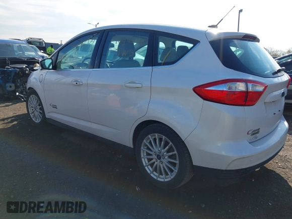 2013 Ford C-Max Energi SEL with VIN 1FADP5CU5DL536509, listed as a IAAI auction lot 40780927 with Not Provided miles. Bid and sale history available at carsss.com. Image 3.