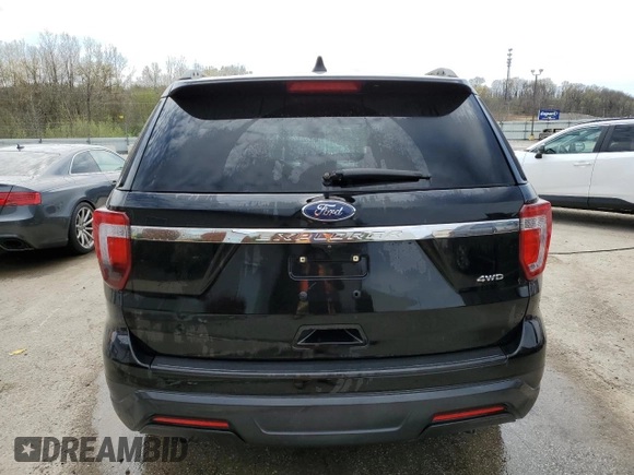 2018 Ford Explorer with VIN 1FM5K8B8XJGB00287, listed as a Copart auction lot 52483665 with 140,993 mi miles and Non repairable. Bid and sale history available at DreamBid. Image 6.