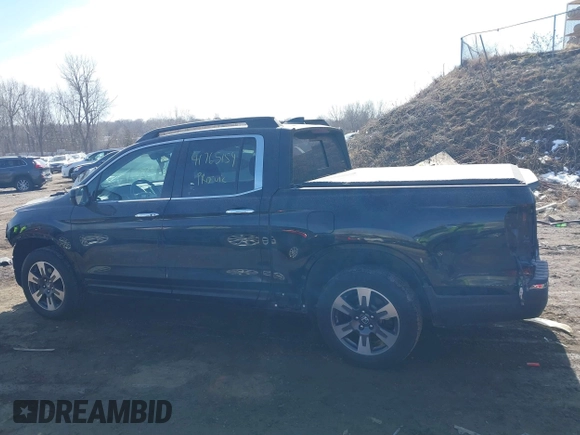 2019 Honda Ridgeline RTL-E with VIN 5FPYK3F7XKB014406, listed as a IAAI auction lot 41765154 with 65,209 mi miles and . Bid and sale history available at DreamBid. Image 15.
