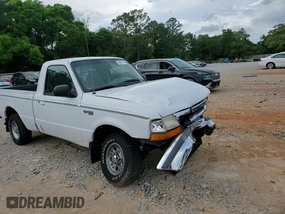 1998 Ford Ranger XL with VIN 1FTYR10U0WUC13727, listed as a Copart auction lot 53261175 with 128,117 mi miles and Salvage Title. Bid and sale history available at DreamBid. Image 13.