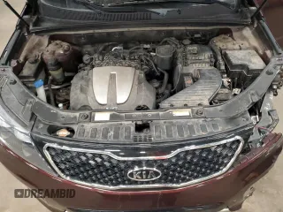 2012 Kia Sorento SX with VIN 5XYKW4A22CG297804, listed as a Copart auction lot 51800975 with 91,787 mi miles and Salvage Title. Bid and sale history available at carsss.com. Image 12.