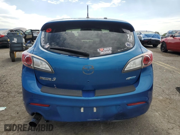 2012 Mazda 3 i Touring with VIN JM1BL1L88C1679005, listed as a Copart auction lot 64215215 with 133,091 mi miles and Salvage title. Bid and sale history available at DreamBid. Image 6.