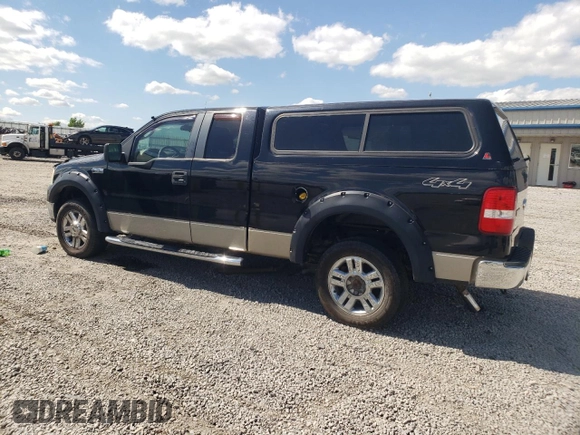 2008 Ford F-150 XLT with VIN 1FTPX14V58FB88528, listed as a Copart auction lot 55955935 with 195,719 mi miles and Salvage title. Bid and sale history available at DreamBid. Image 2.