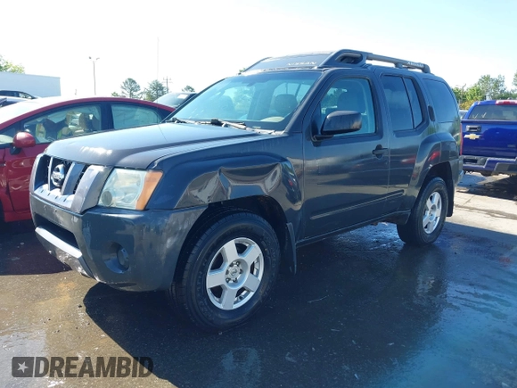 2007 Nissan Xterra SE with VIN 5N1AN08W07C528303, listed as a IAAI auction lot 42038555 with 240,026 mi miles. Bid and sale history available at carsss.com. Image 2.