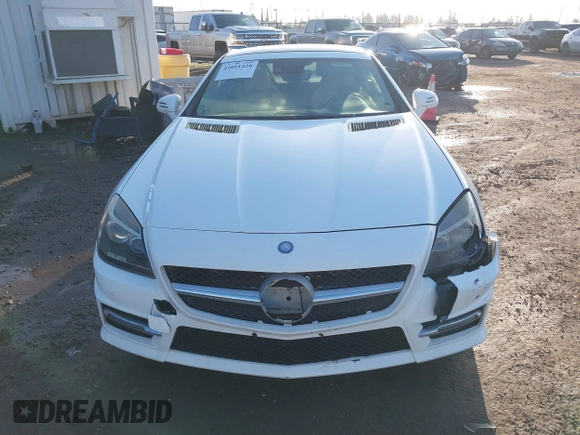 2015 Mercedes-Benz SLK-Class SLK 250 with VIN WDDPK4HA8FF111565, listed as a IAAI auction lot 41091420 with 37,873 mi miles. Bid and sale history available at carsss.com. Image 11.