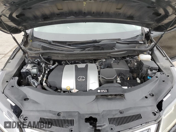 2022 Lexus RX 350L with VIN JTJHZKFA8N2038704, listed as a Copart auction lot 57292775 with 35,565 mi miles and Salvage title. Bid and sale history available at DreamBid. Image 12.